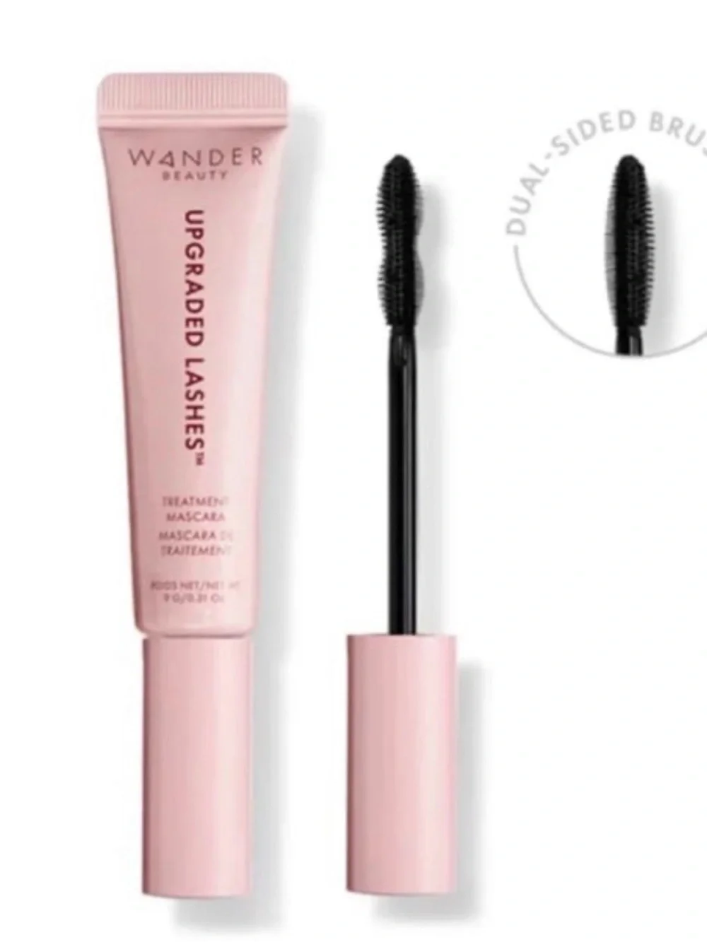 Wander Beauty Upgraded Lashes Treatment Mascara - Black - New Light Pink Box